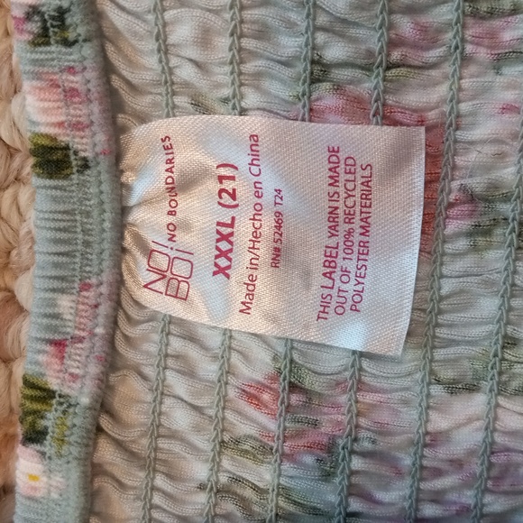 Tropical Sunny Coachella Party Floral Beach Short Dress Plus Size Smocked Waist - Picture 11 of 17